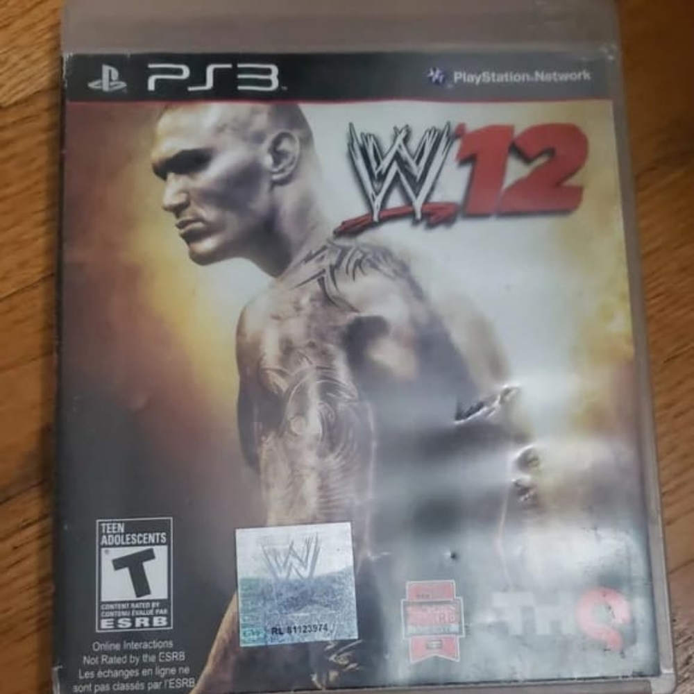 WWE'12 (Sony PlayStation 3, 2011)